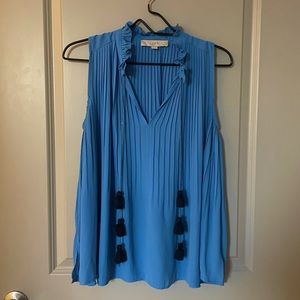 LOFT Blue Blouse